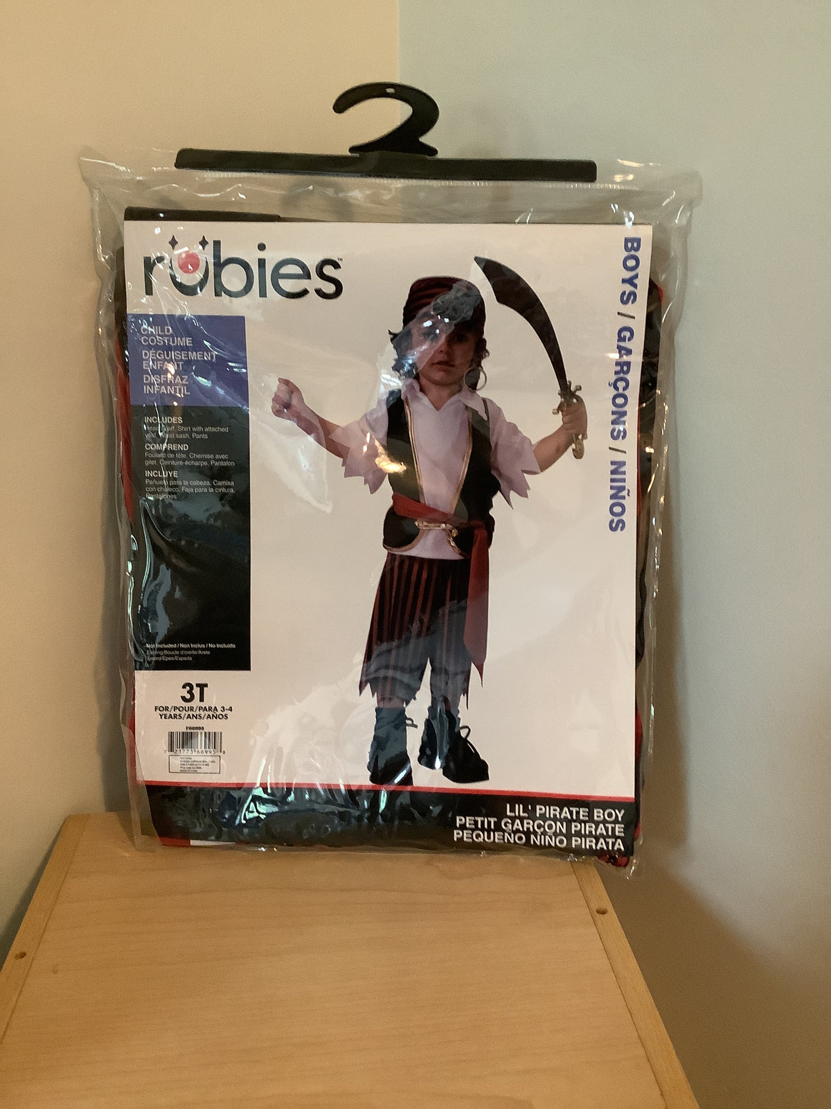 Lil’ Pirate Boy- Toddler (3T)