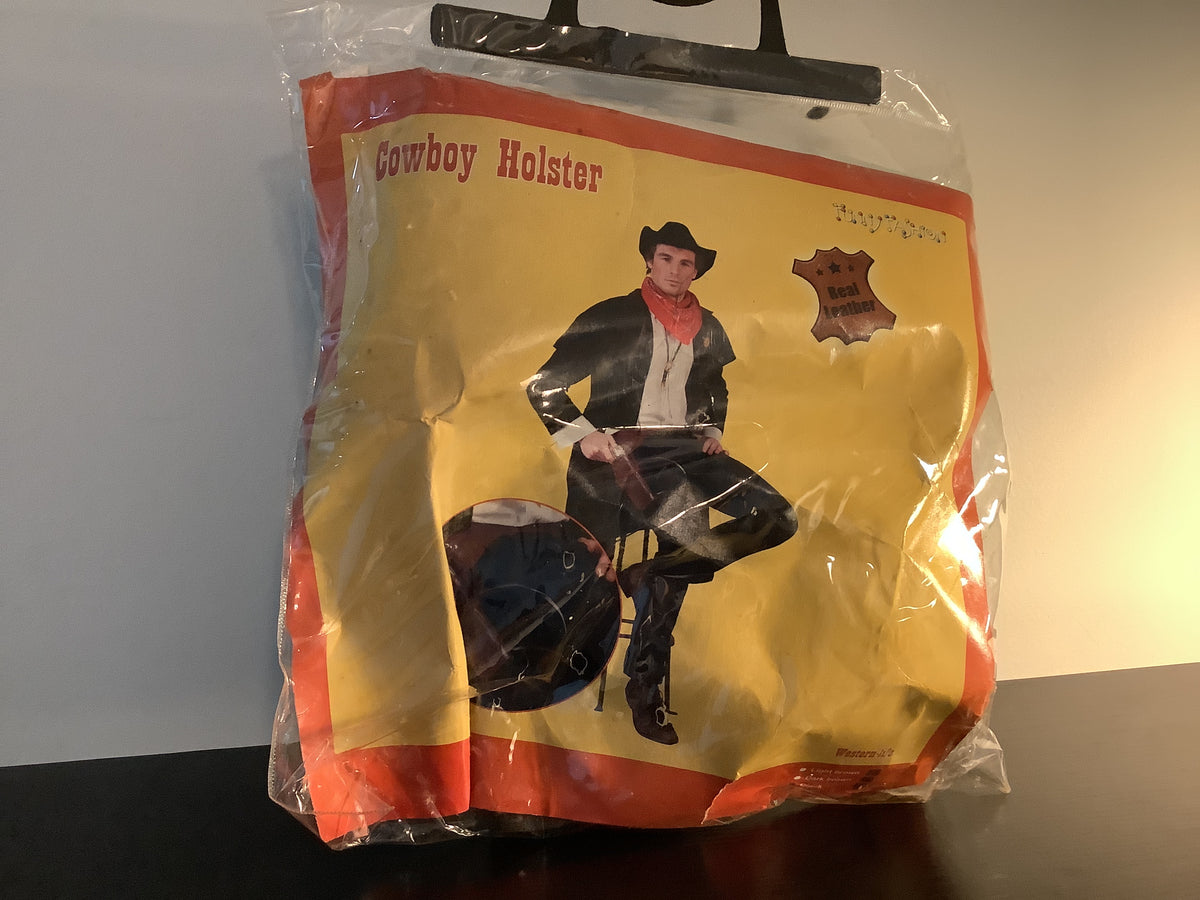 Cowboy Holster - Black Leather