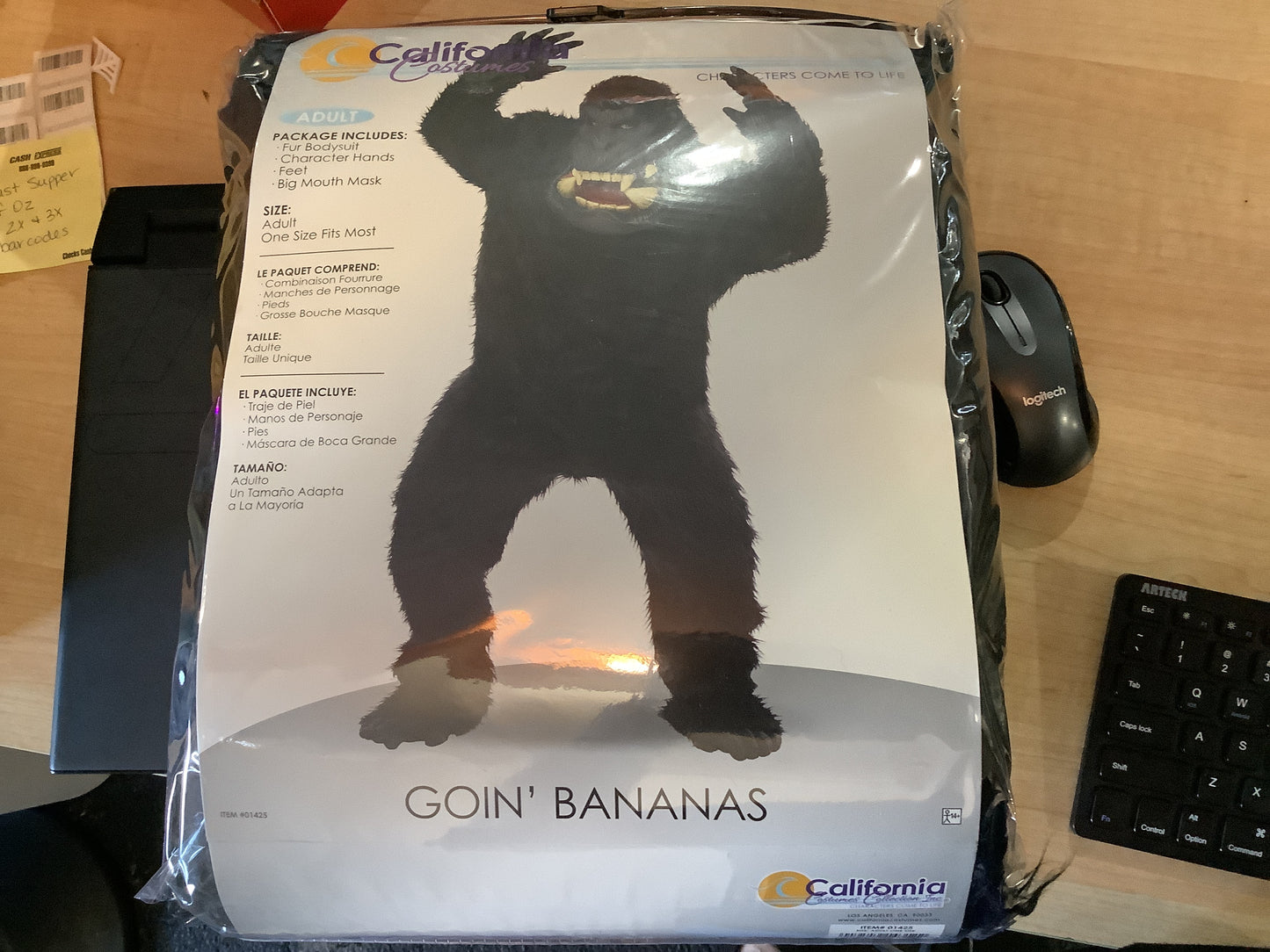 Goin’ Bananas Gorilla Costume