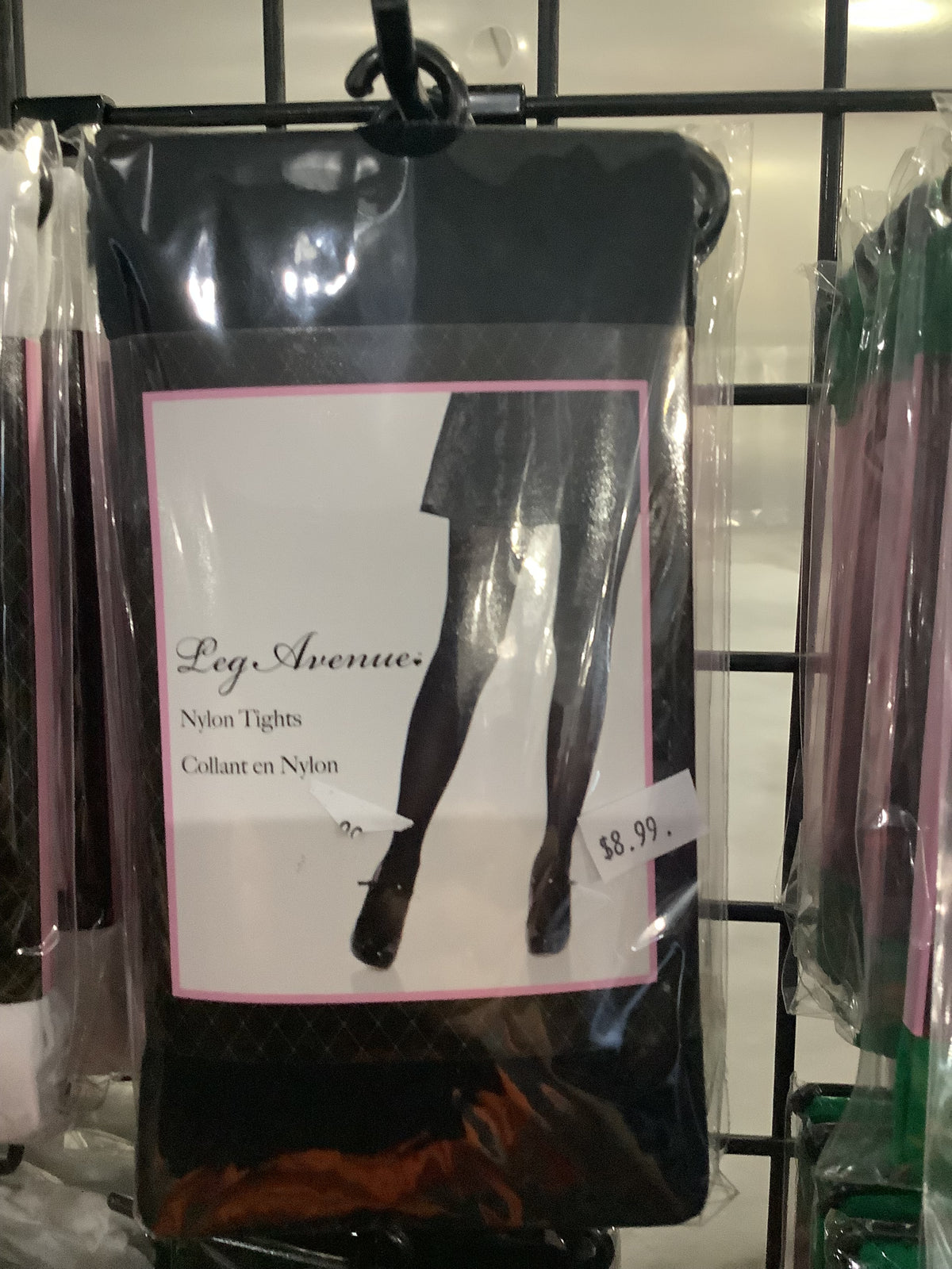 Nylon Tights -Black (One Size)