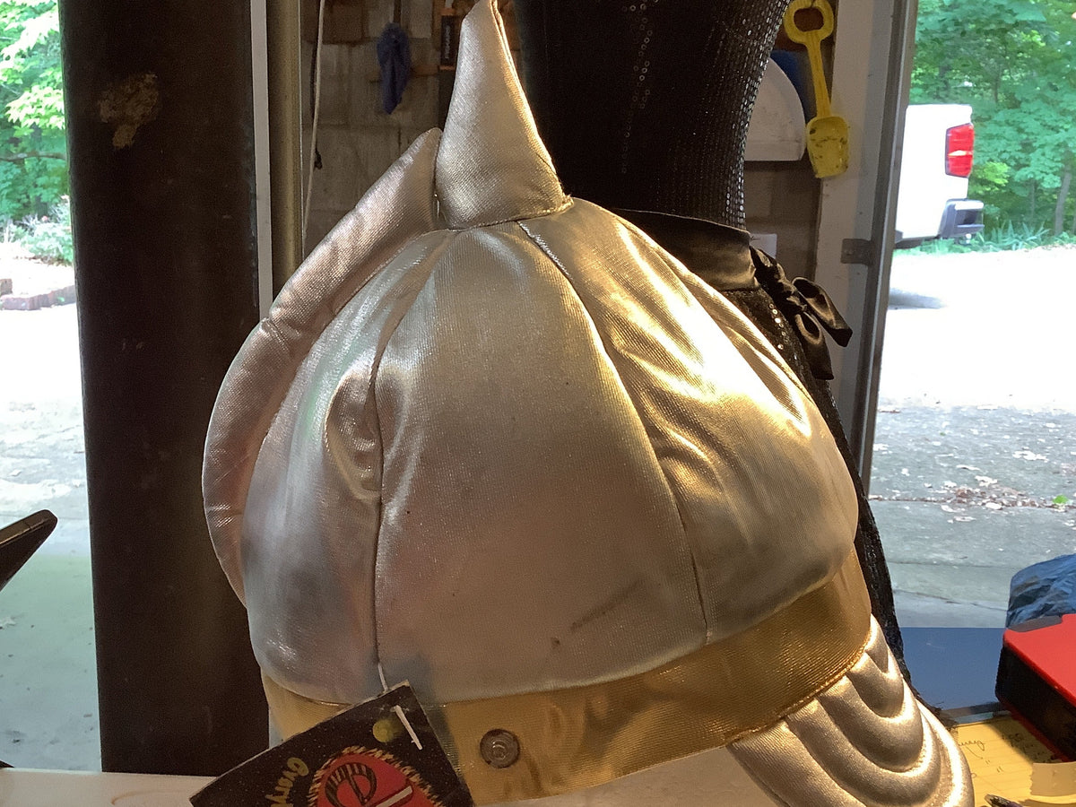 Adult Silver Lame’ Knight Hat