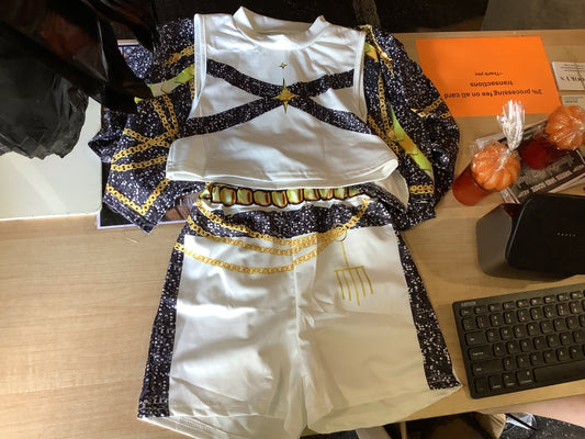 K Pop Rumi Uniform - Black White Child 10-11 (160)