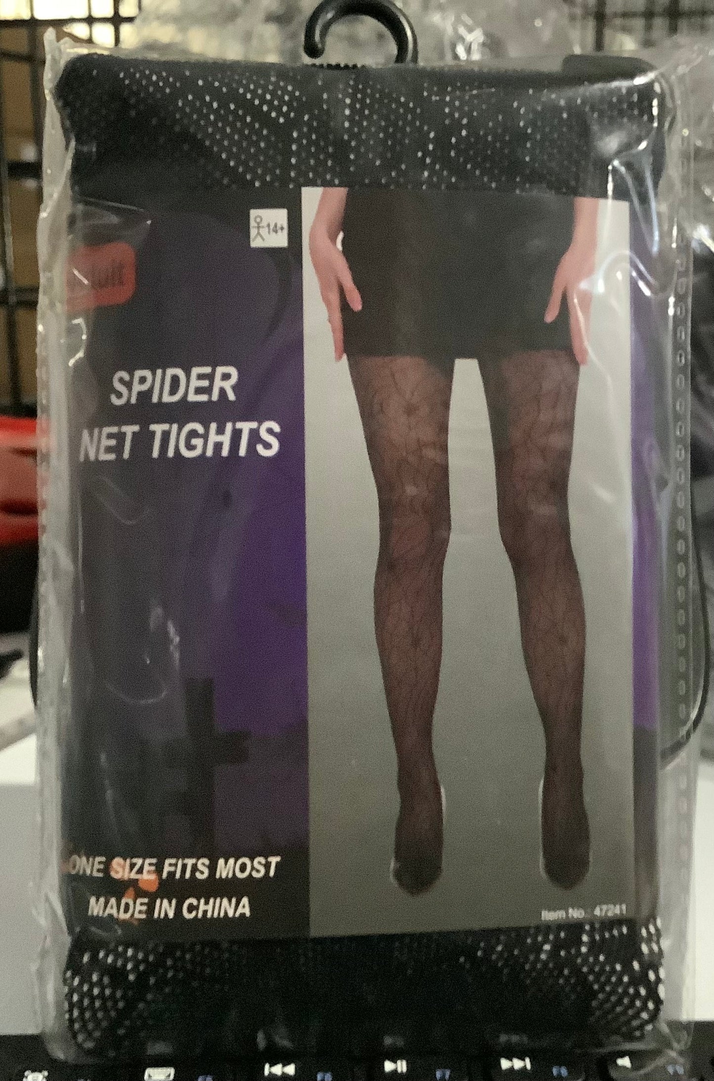 Spider Net Tights