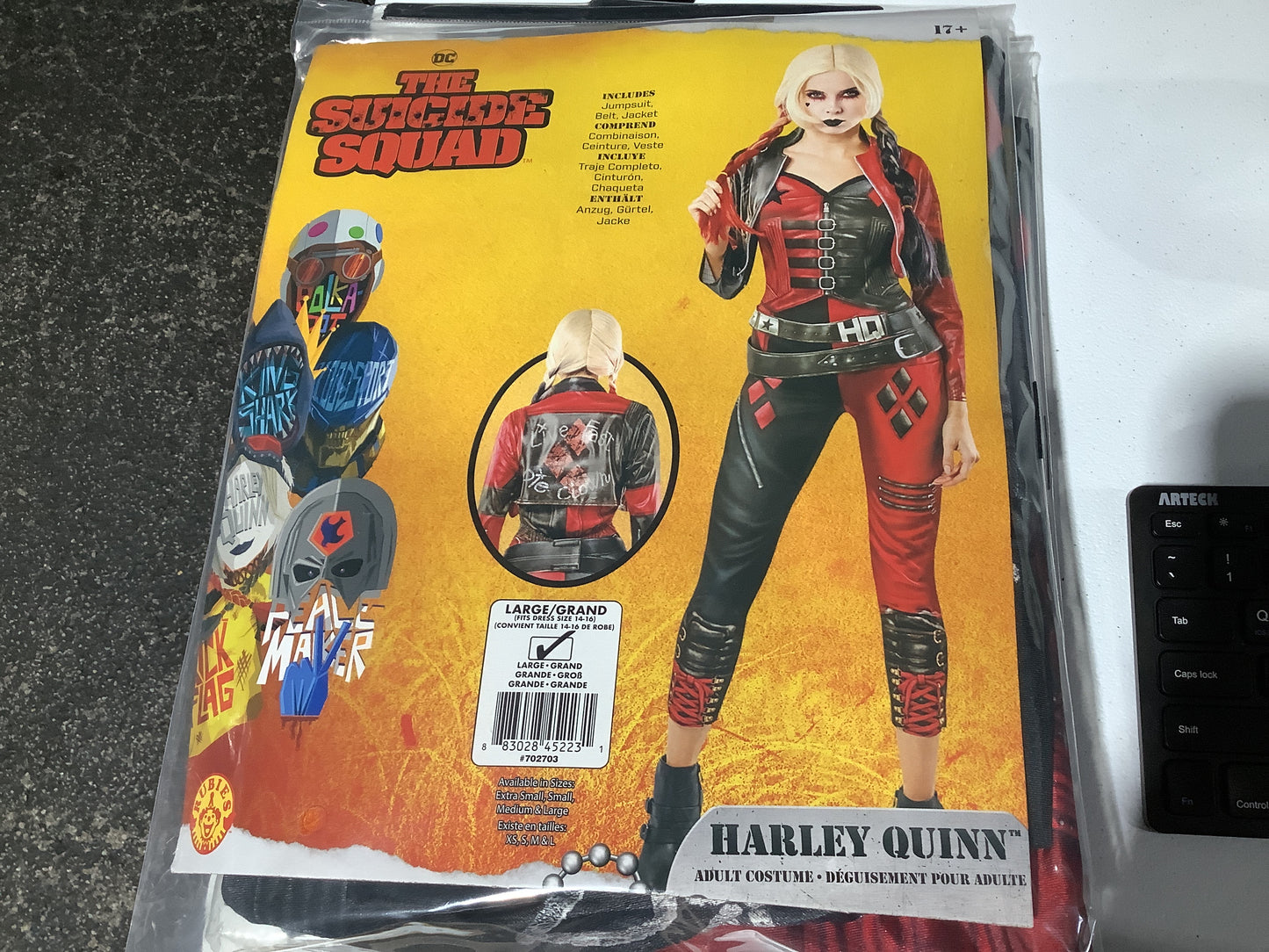 *DC Suicide Squad - Harley Quinn - Adult Large (14-16)