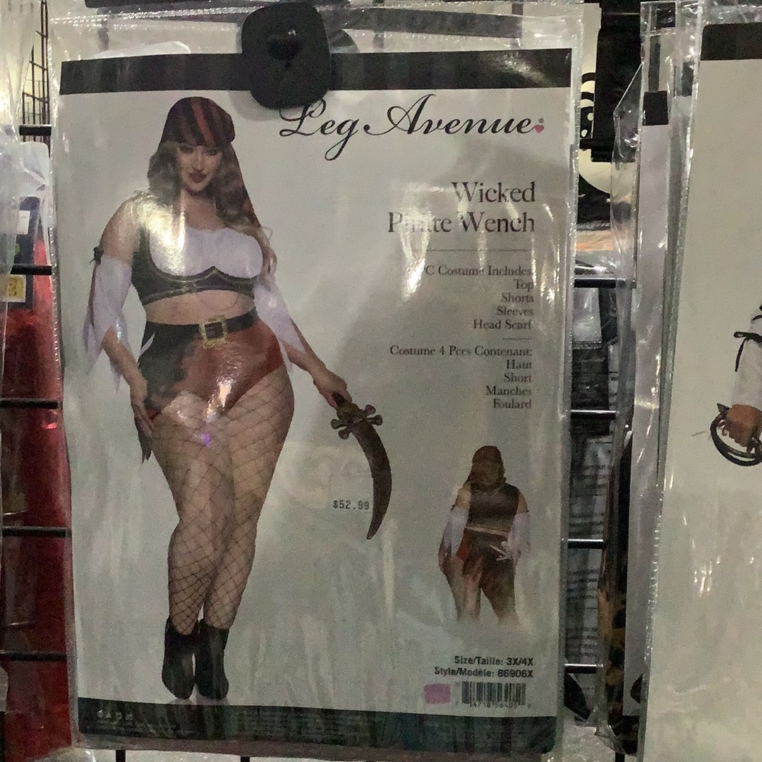 Wicked Pirate Wench - Adult