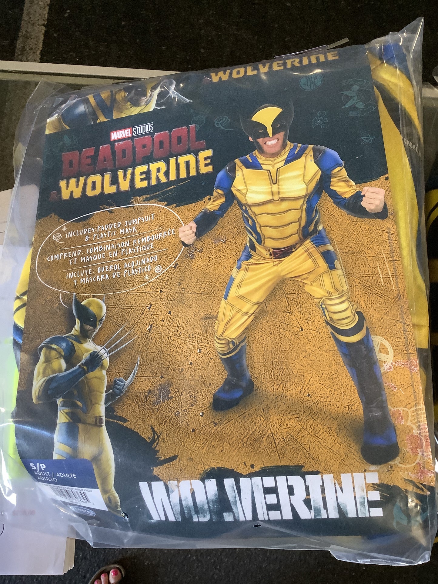 *Marvel - Deadpool & Wolverine - Wolverine - Adult Small