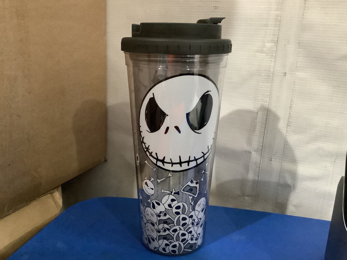 Nightmare Before Christmas Jack & Skulls Travel Tumbler