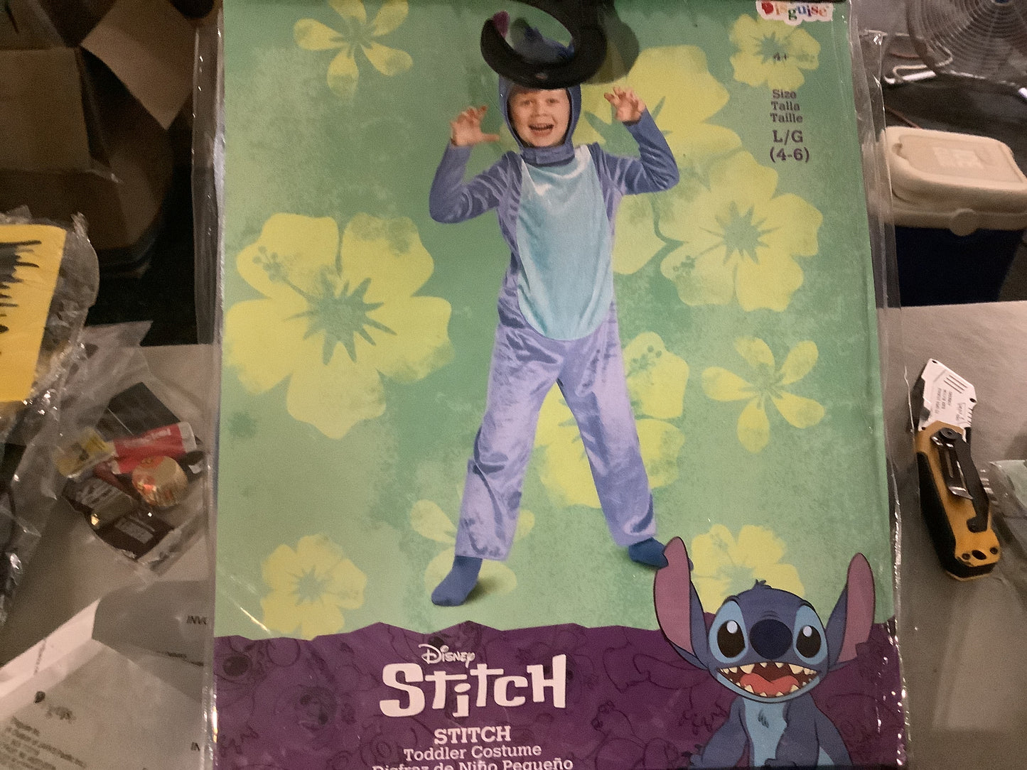 Disney Stitch - Stitch - Toddler Large (4-6)