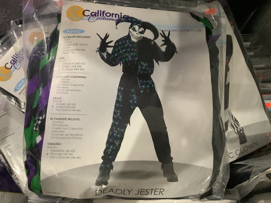 Deadly Jester - Adult Large (42-44)
