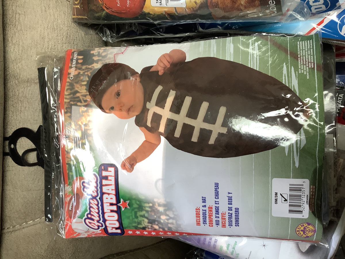 Football Bunting Baby 0-3 mon.