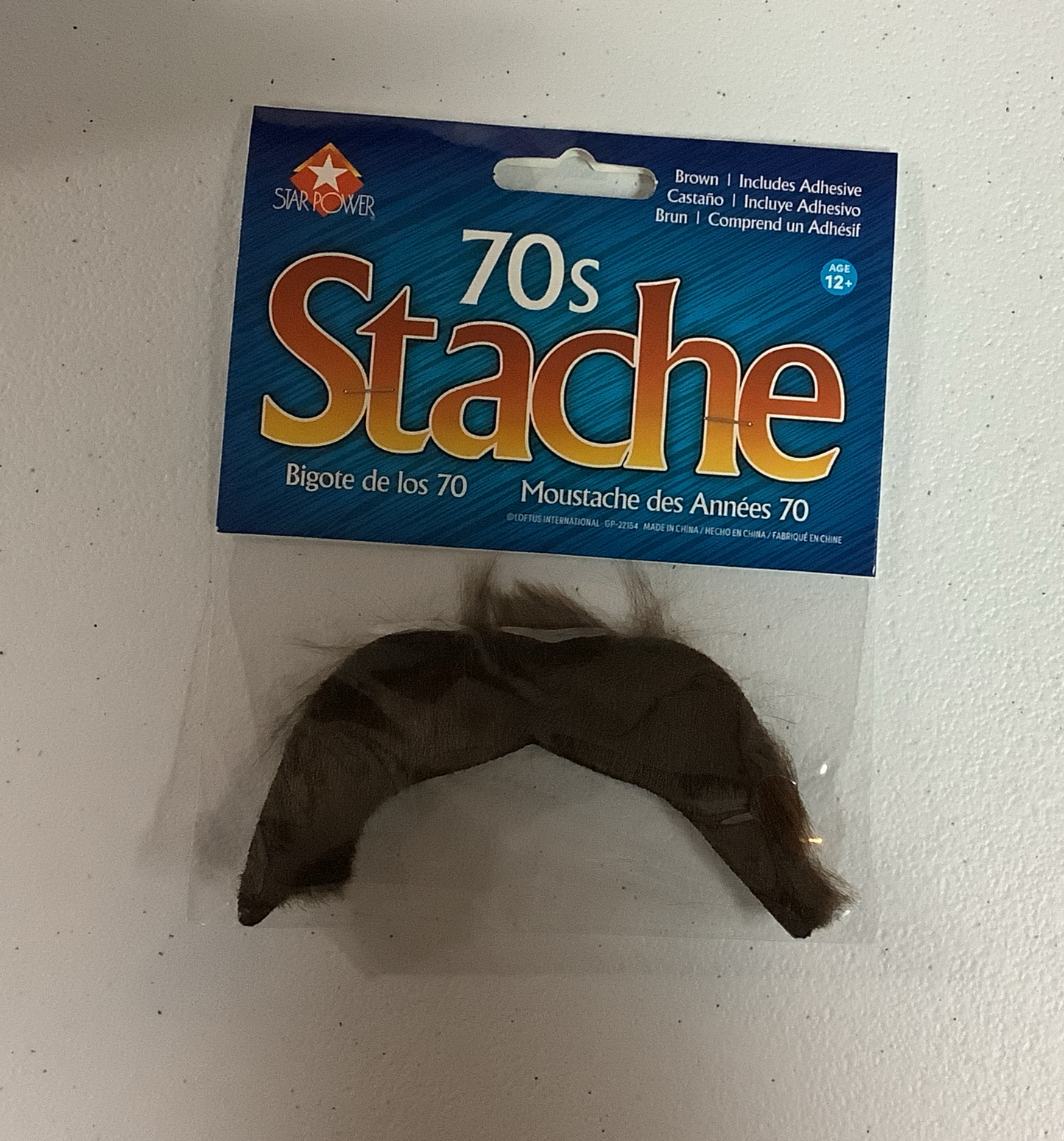 70s Stache - Mustache Brown