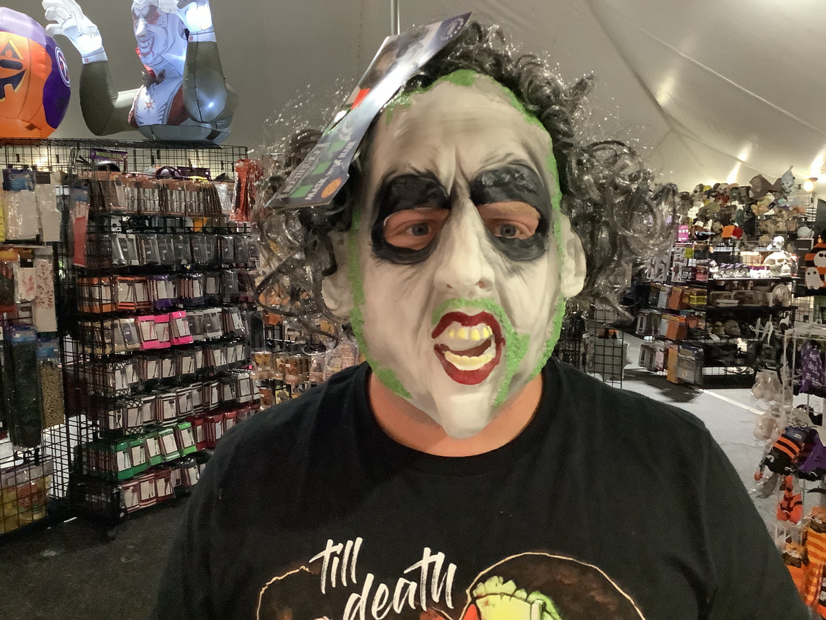Beetlejuice Vinyl mask
