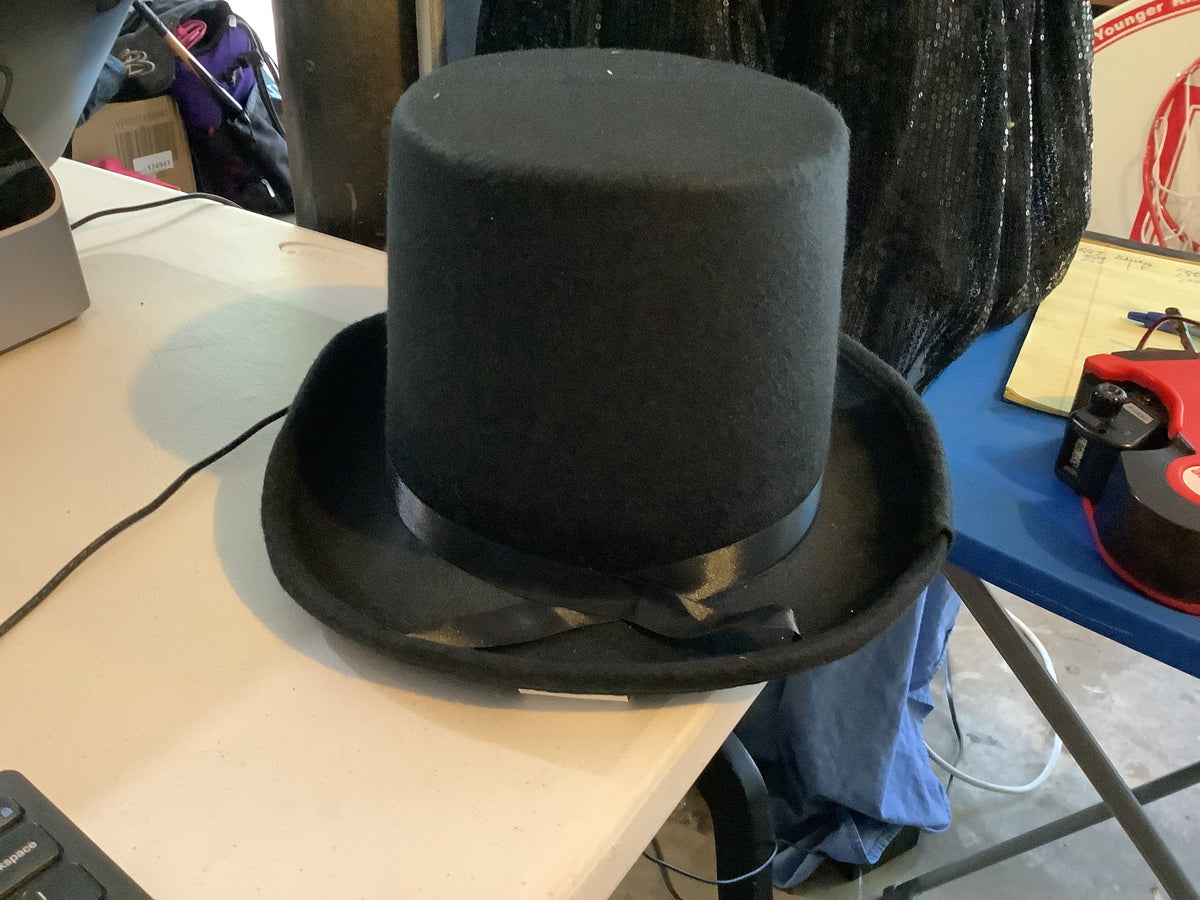 Adult Top Hat - Black