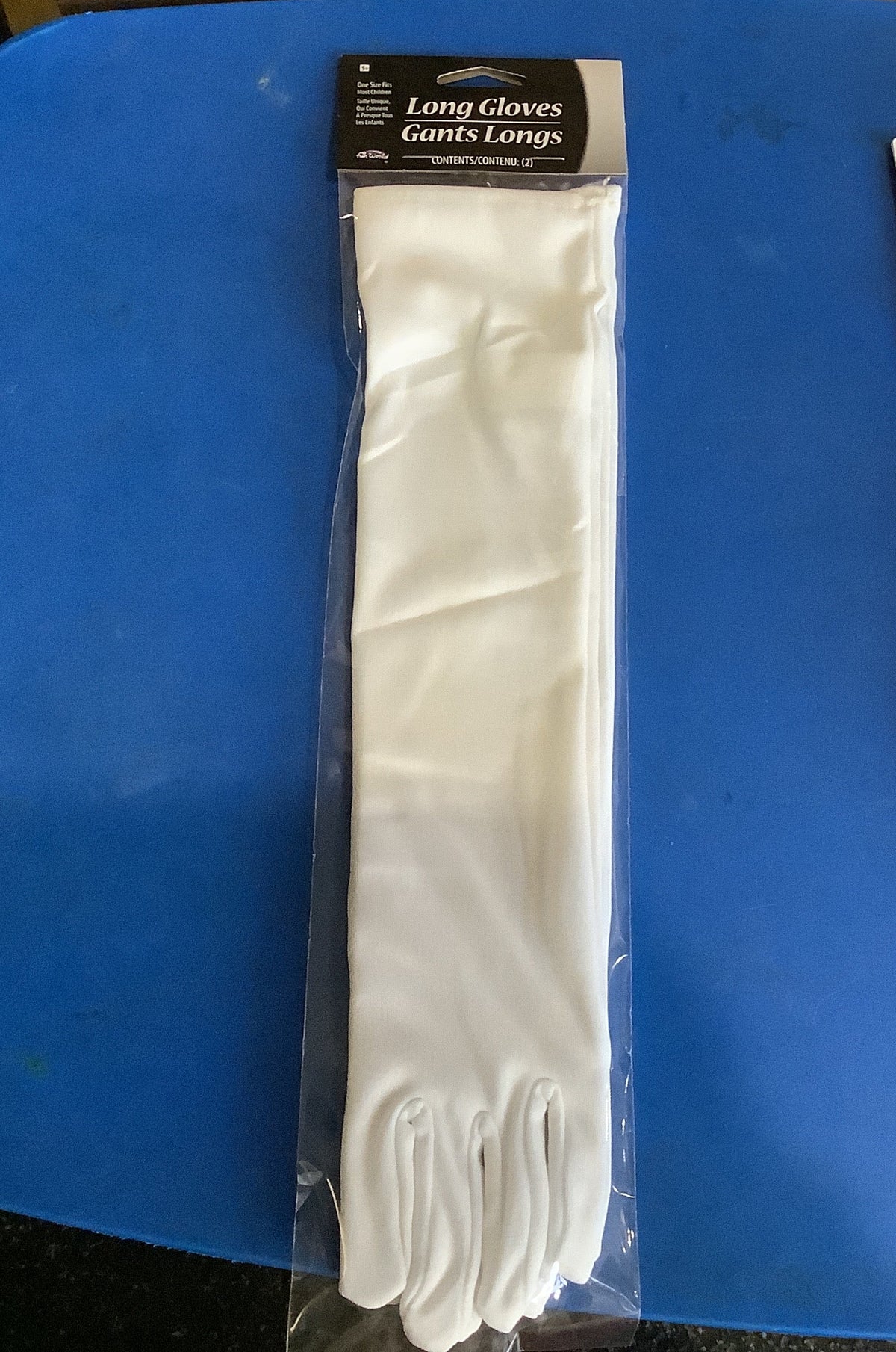 Long Opera Gloves - White - Child One Size