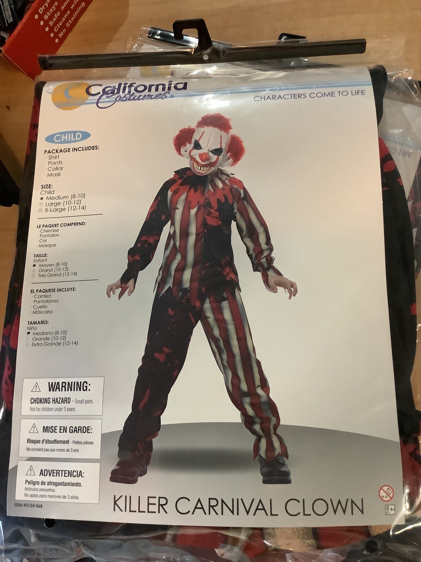 *Killer Carnival Clown- Child