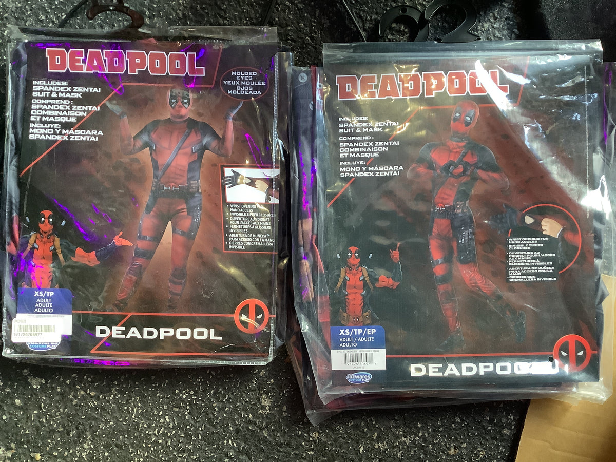 Deadpool Costume- Adult XS