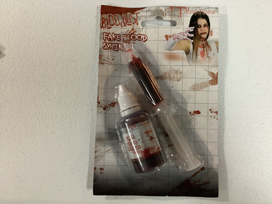 *Fake Blood w/Syringe