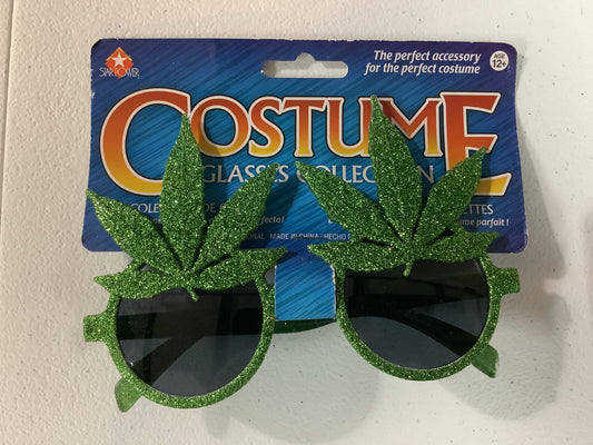 Pot Leaf Sunglasses