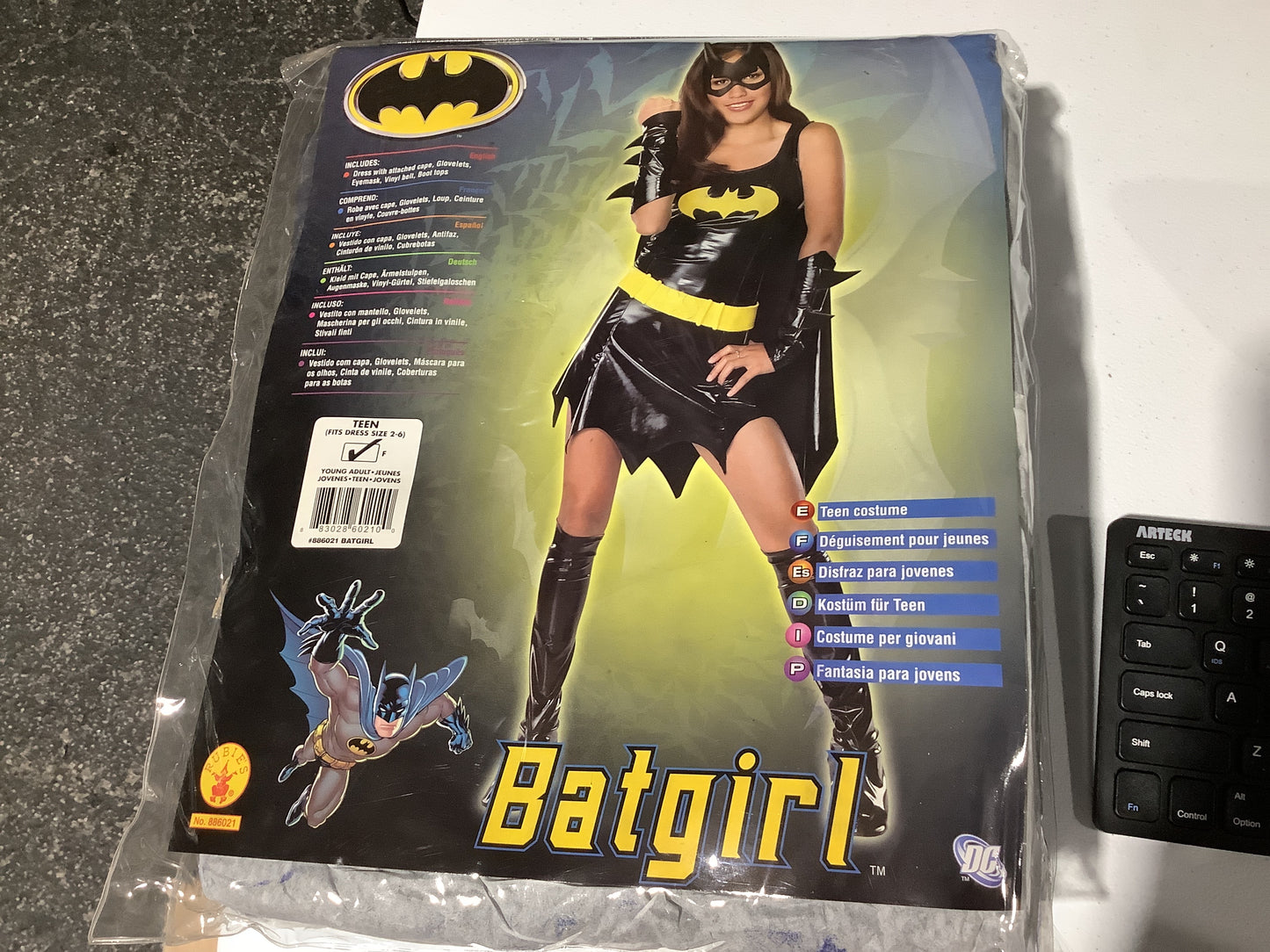 *DC Batgirl - Teen (One Size)