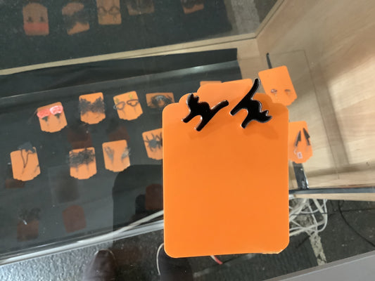 Small Black Cats Earrings