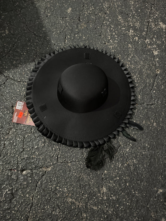 Black Tricorner Hat
