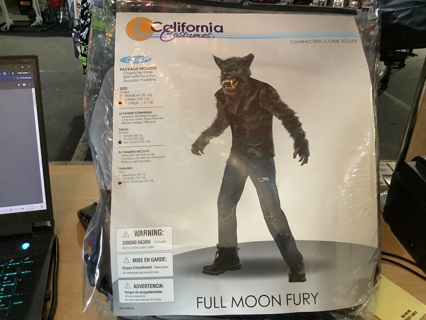 *Full Moon Fury - Child Large