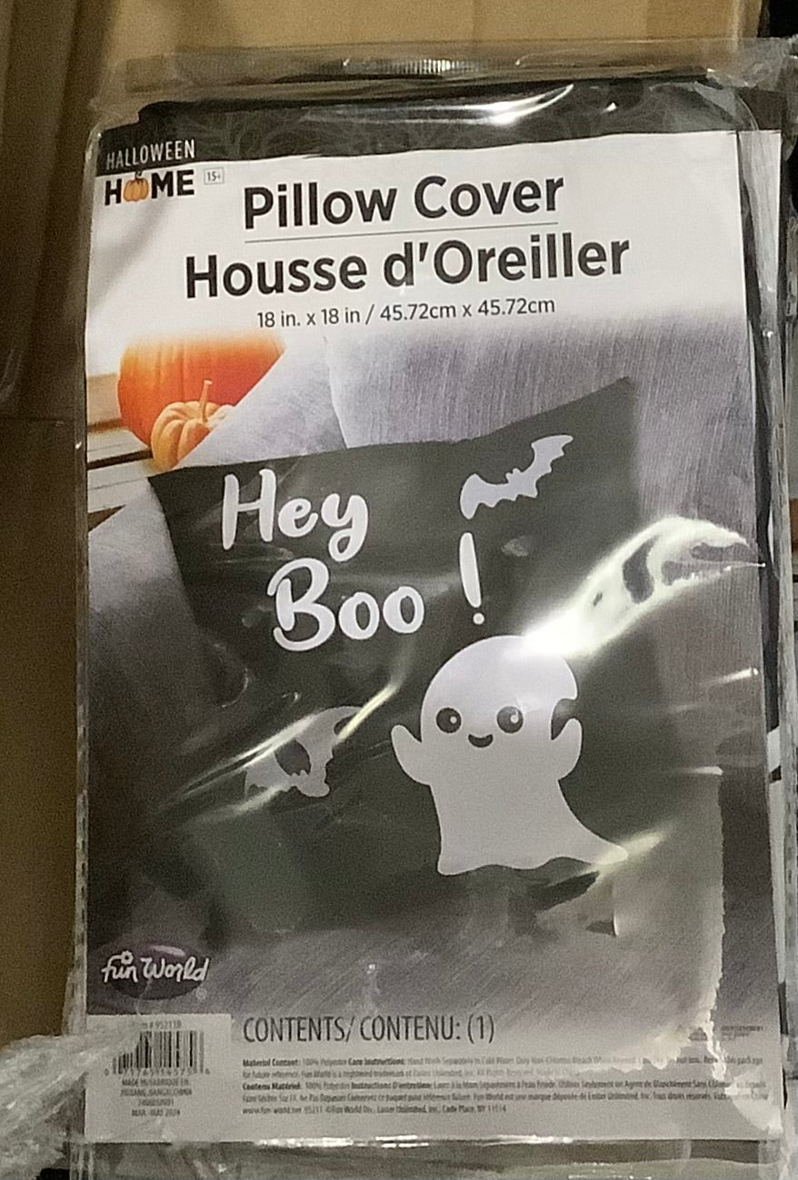 *Halloween Pillow Covers - Asst
