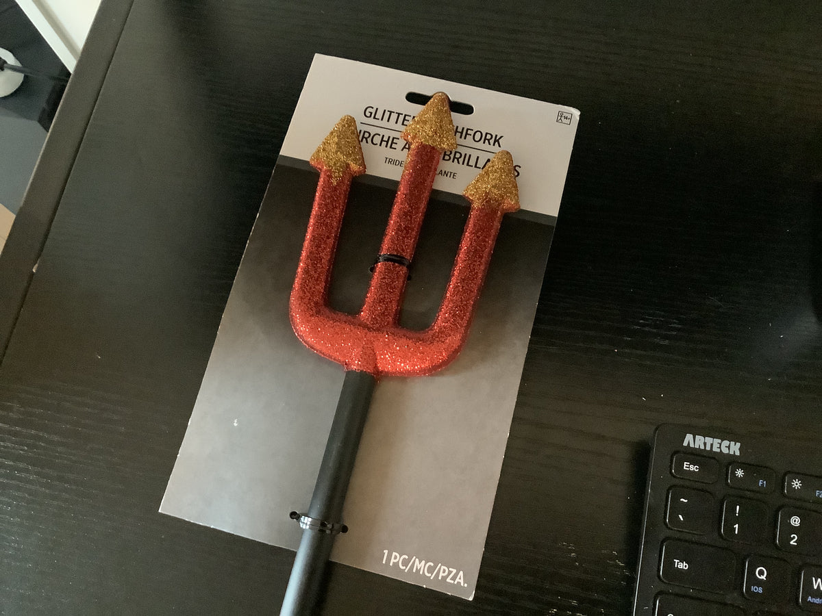 Glitter Pitch Fork