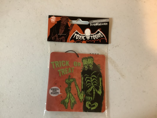 *Fear Freshener Toxictoons Smell Our Feet - New Car