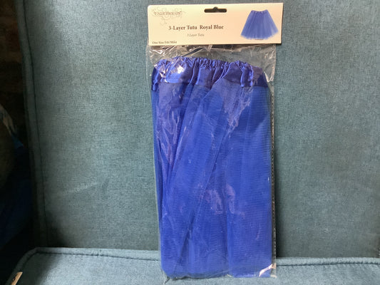 3-Layer Tutu - Royal Blue - Child One Size