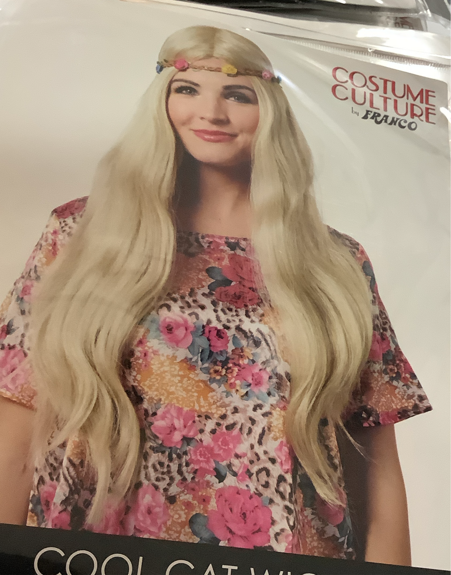 Cool Cat Wig - Blonde