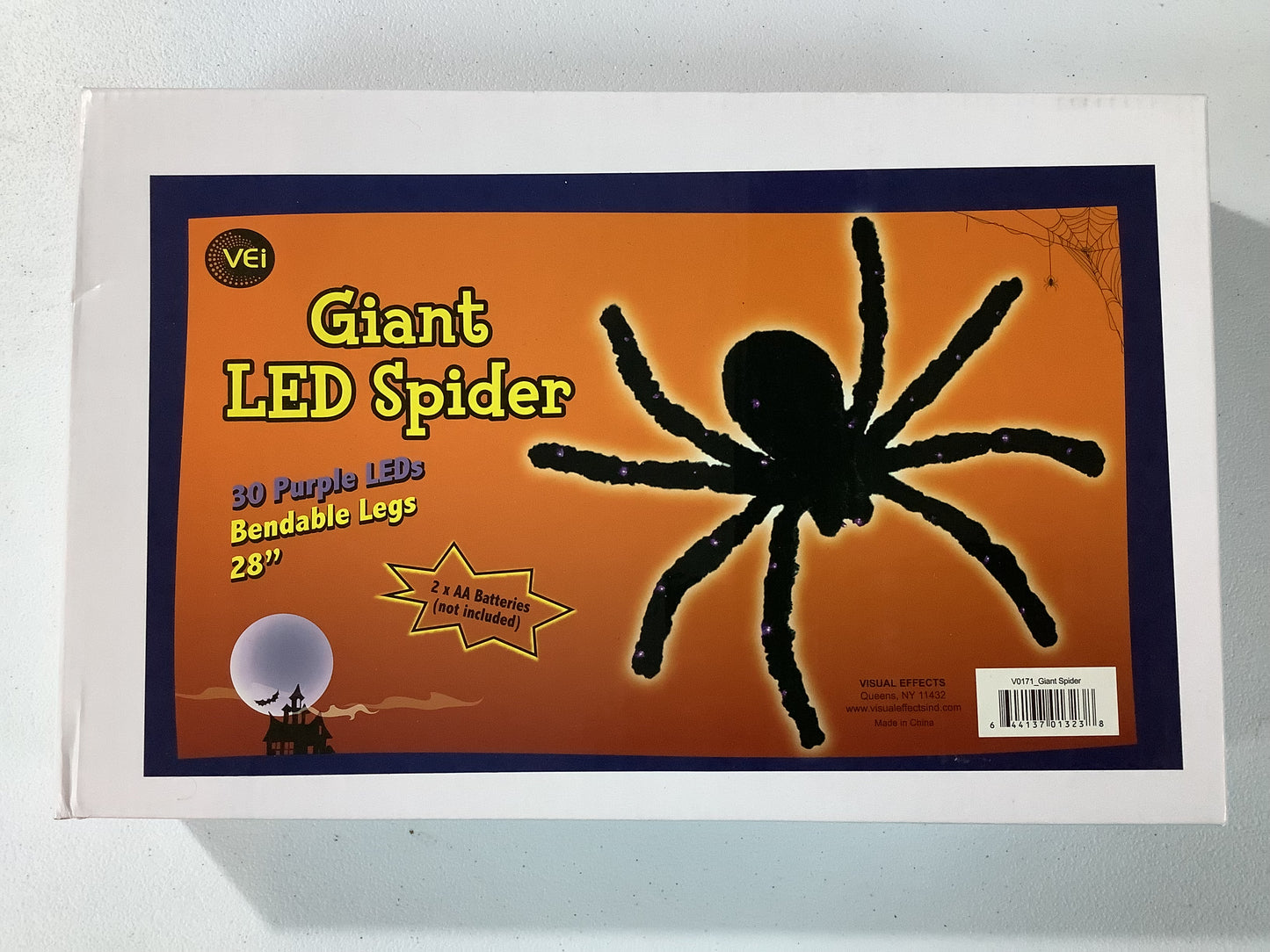 Giant LED Spider