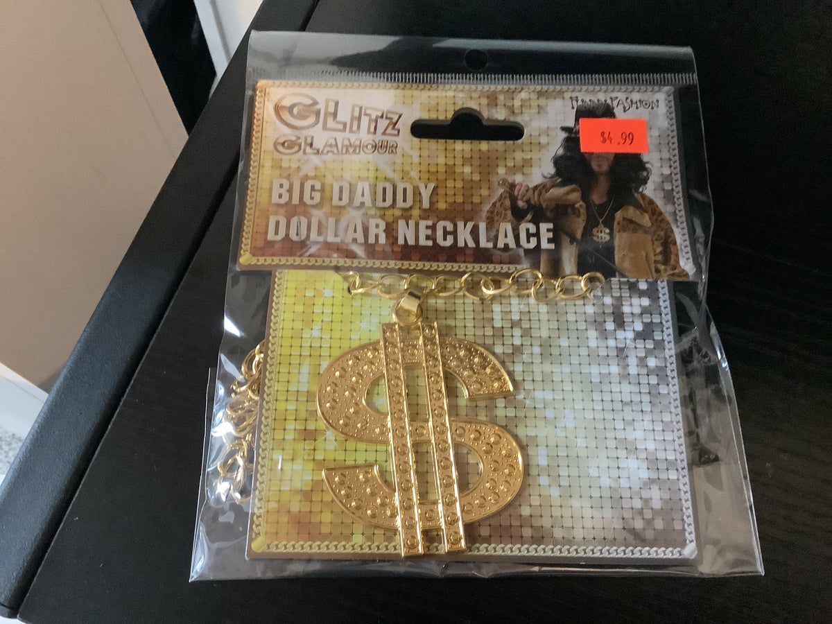 Big Daddy Dollar Necklace - Gold