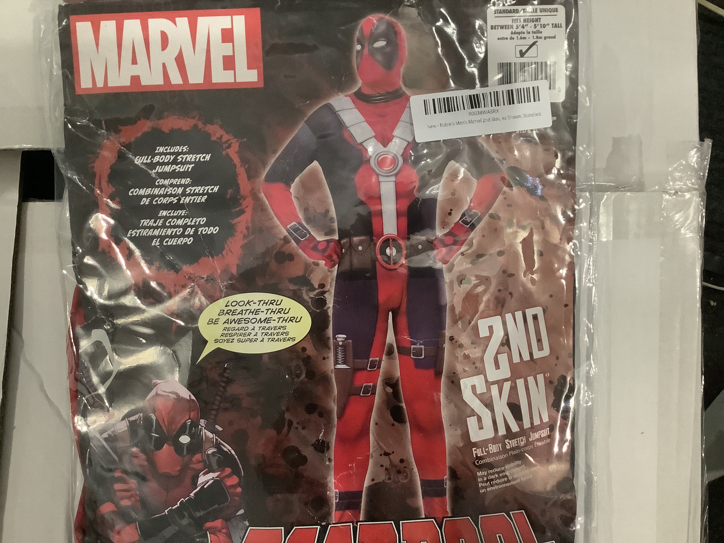 *Marvel Deadpool - 2nd Skin - Adult Standard