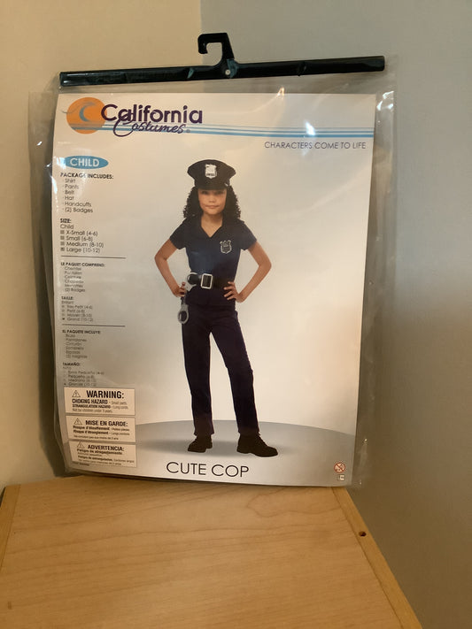 Cute Cop Child Large (10-12)