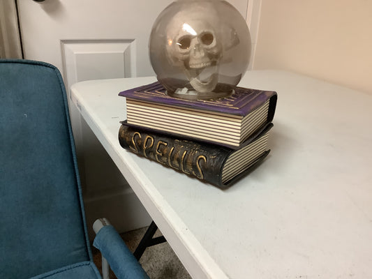 Animated Crystal Ball on Books