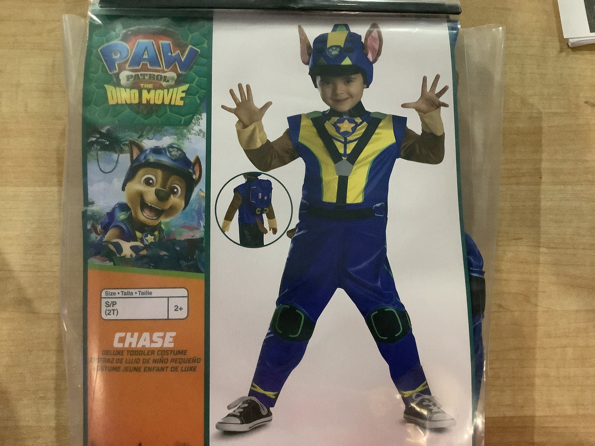 Paw Patrol Dino Movie - Deluxe Chase - Toddler Large (4-6)