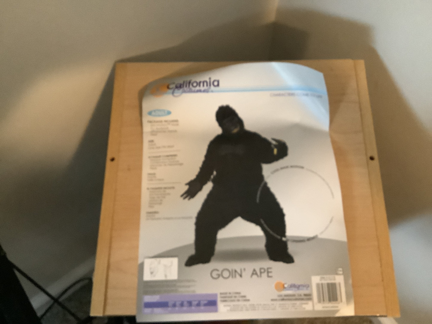 *Goin’ Ape Costume - Adult