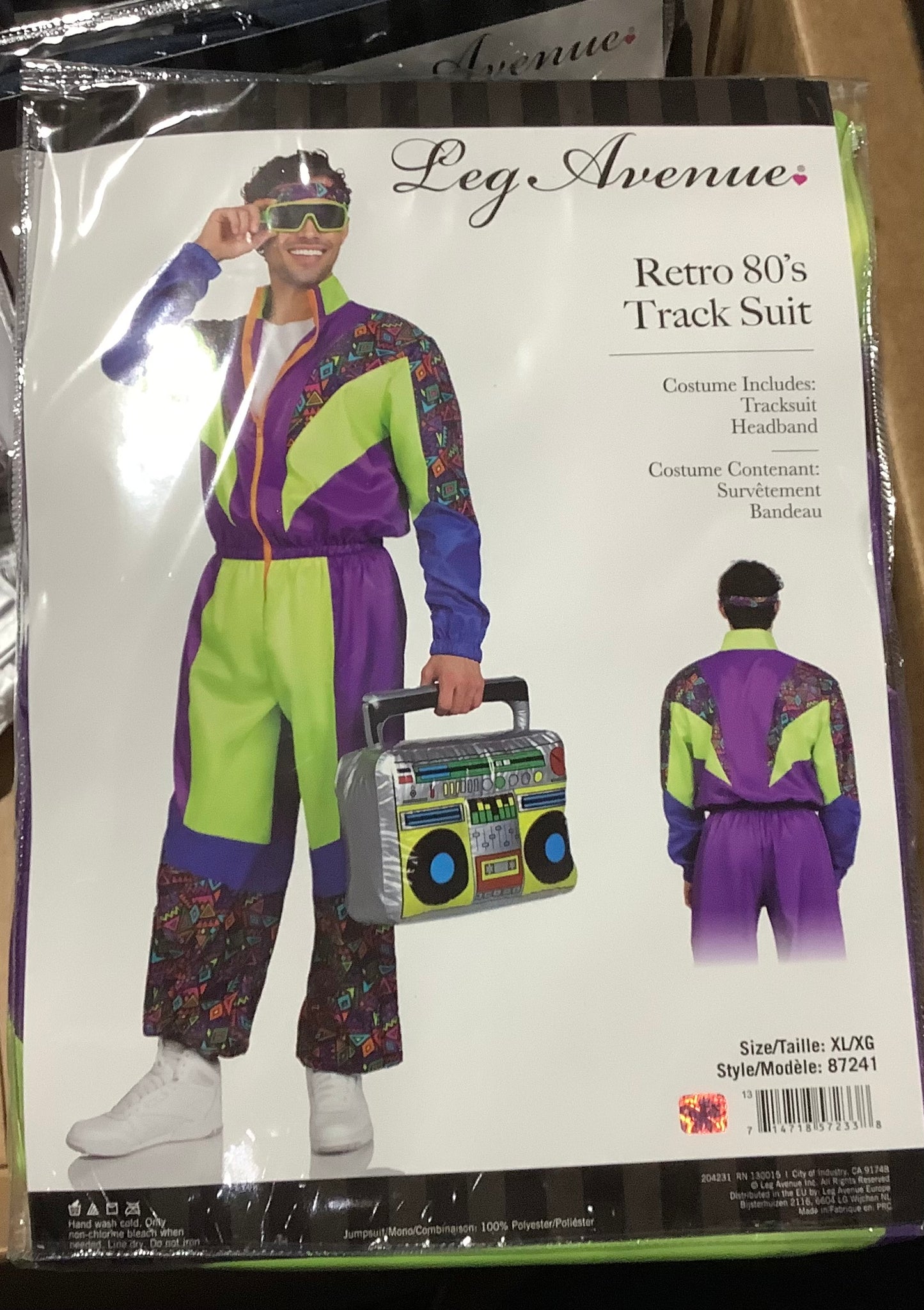 Retro 80’s Track Suit - Adult (Male)