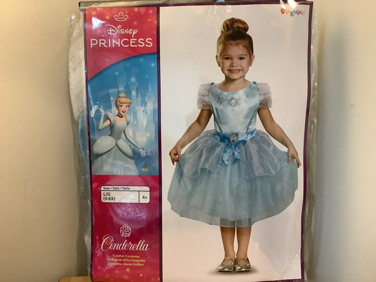 Disney Princess - Cinderella - Toddler Large (4-6x)