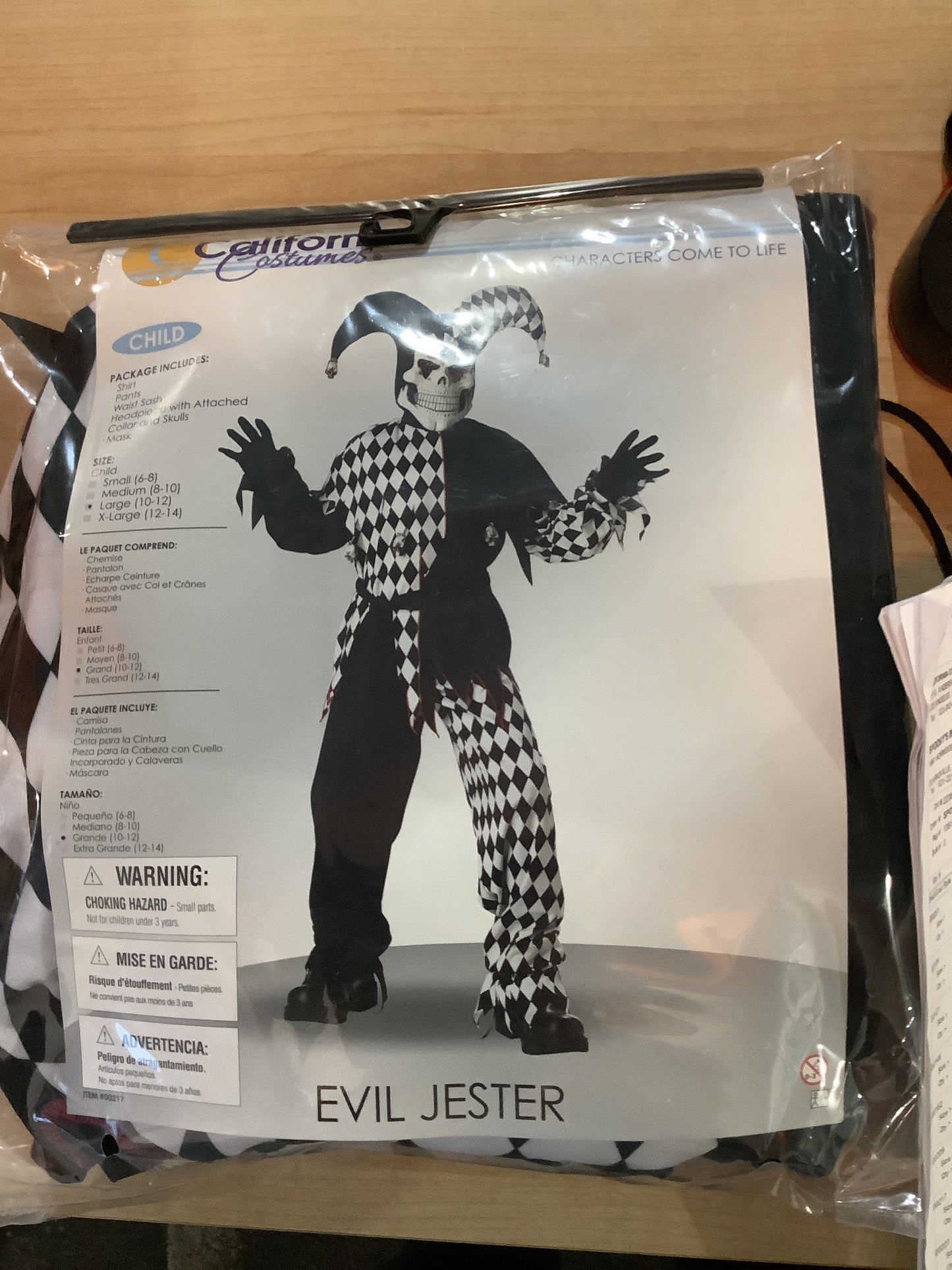 *Evil Jester - Child Large