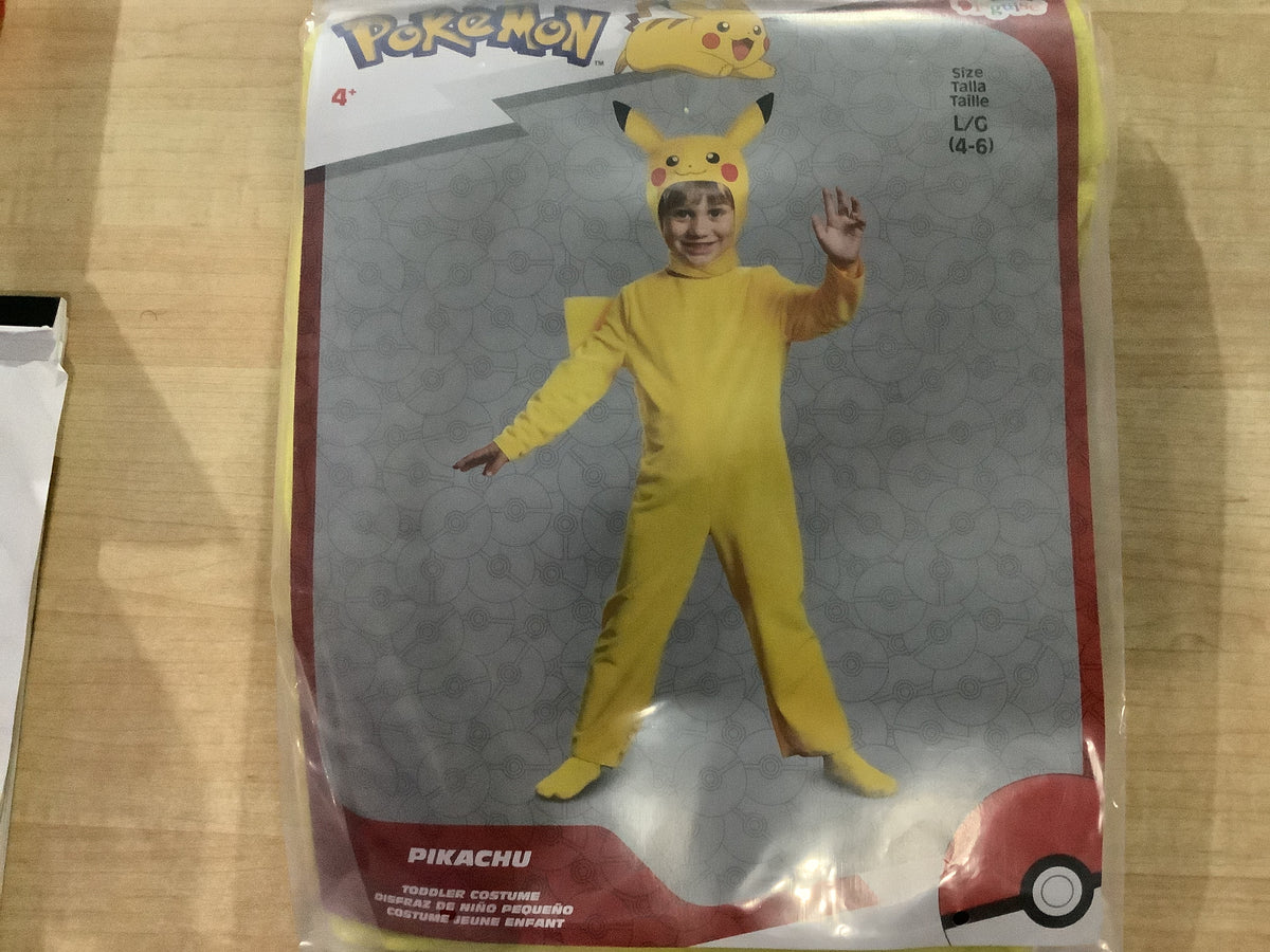 Pokemon - Pikachu - Toddler Large (4-6)