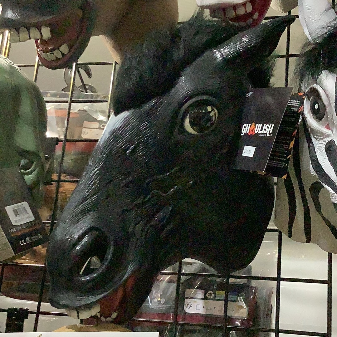 Horse Black Mask