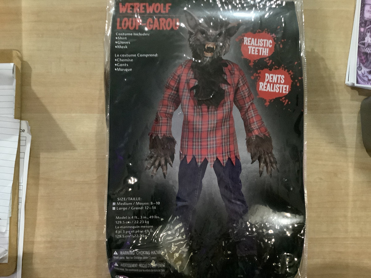Werewolf (Brown) - Child Medium (8-10)