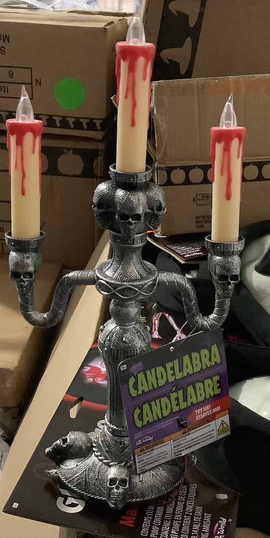 *14” Candelabra LED Flames