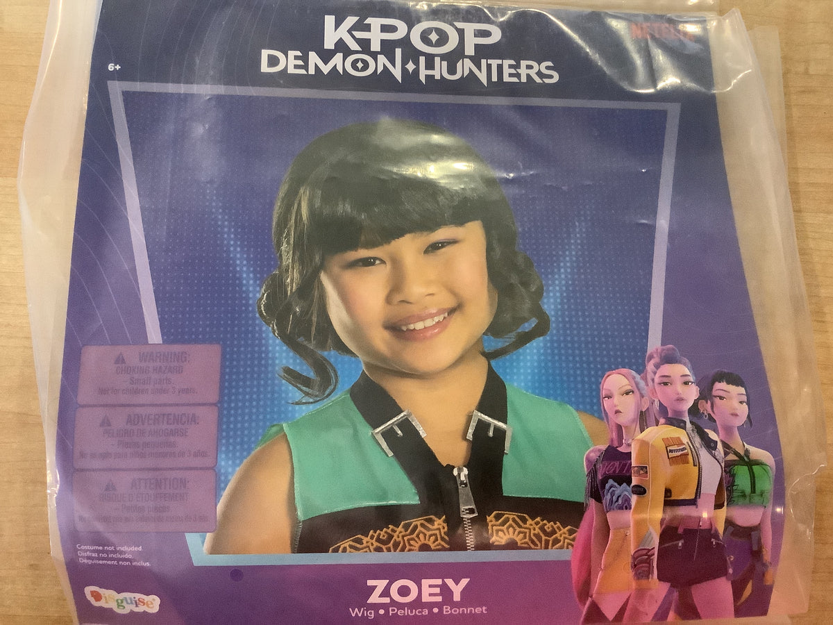 Netflix K-Pop Demon Hunters Zoey Wig - Child One Size