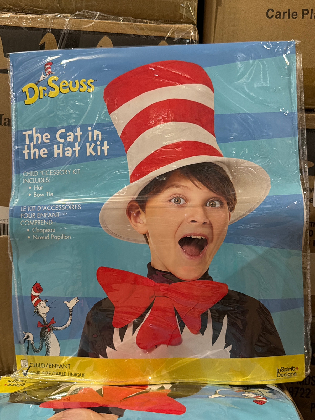 Dr. Seuss Cat in the Hat & Bow Tie Set - Child One Size