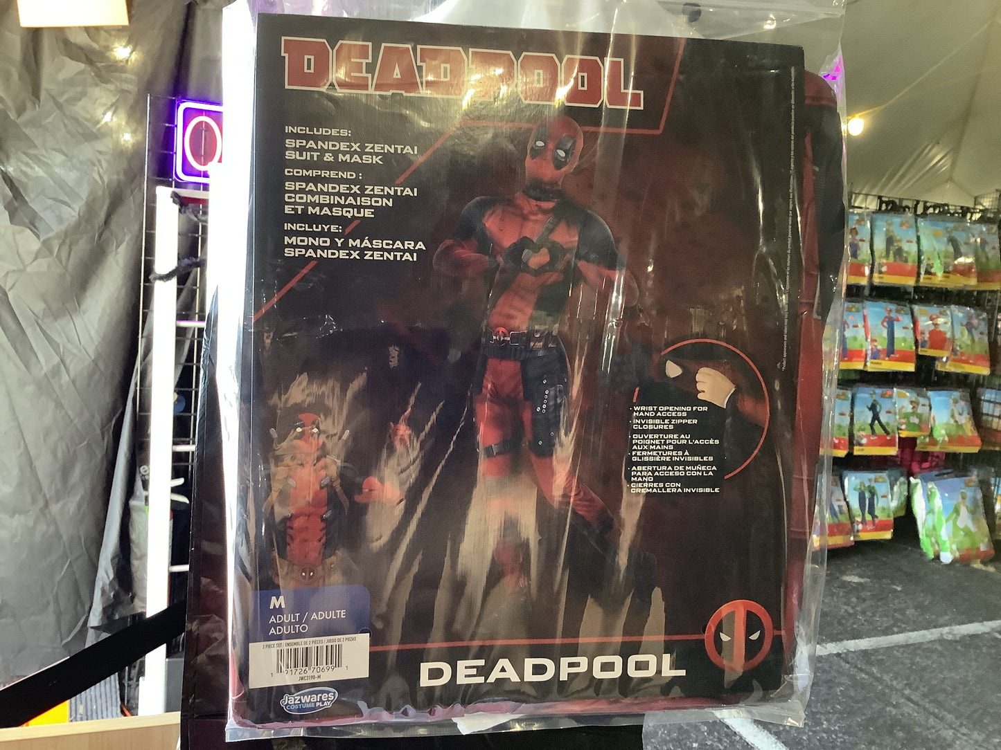 Deadpool Costume- Adult XS