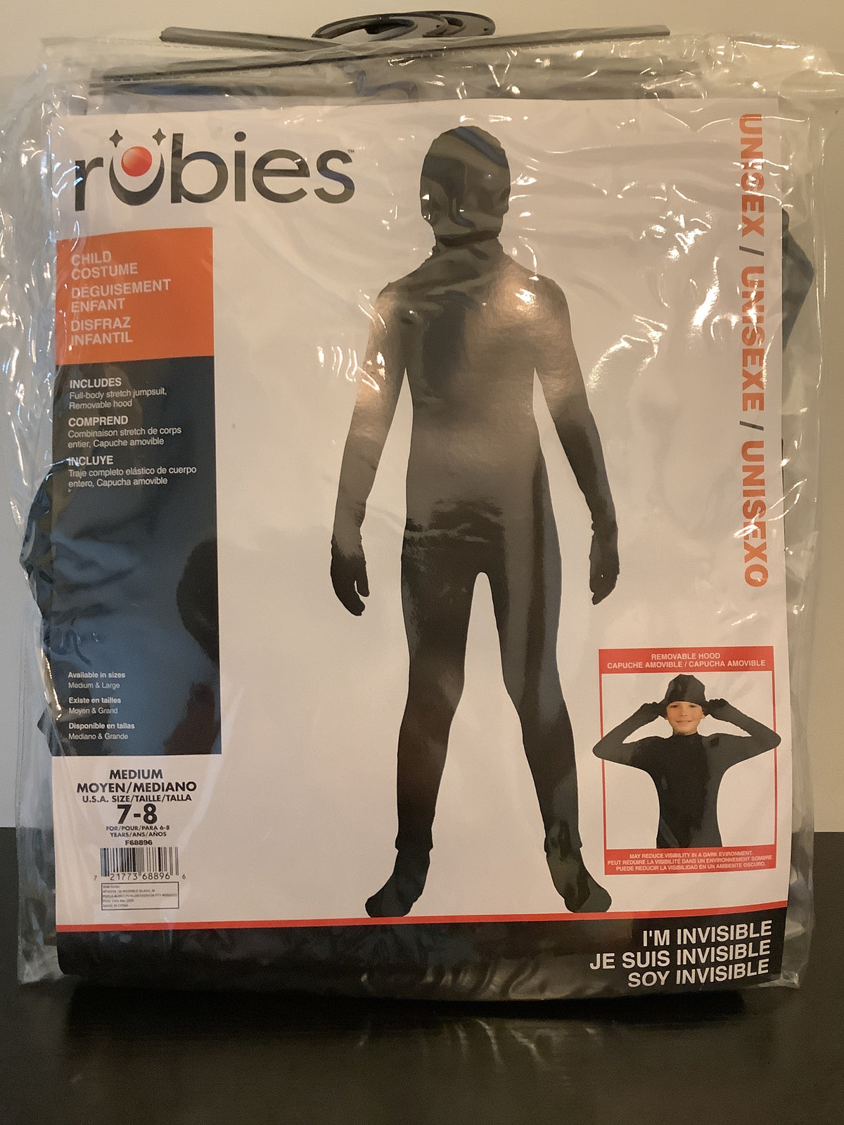 I’m Invisible - Black - Child (12-14)