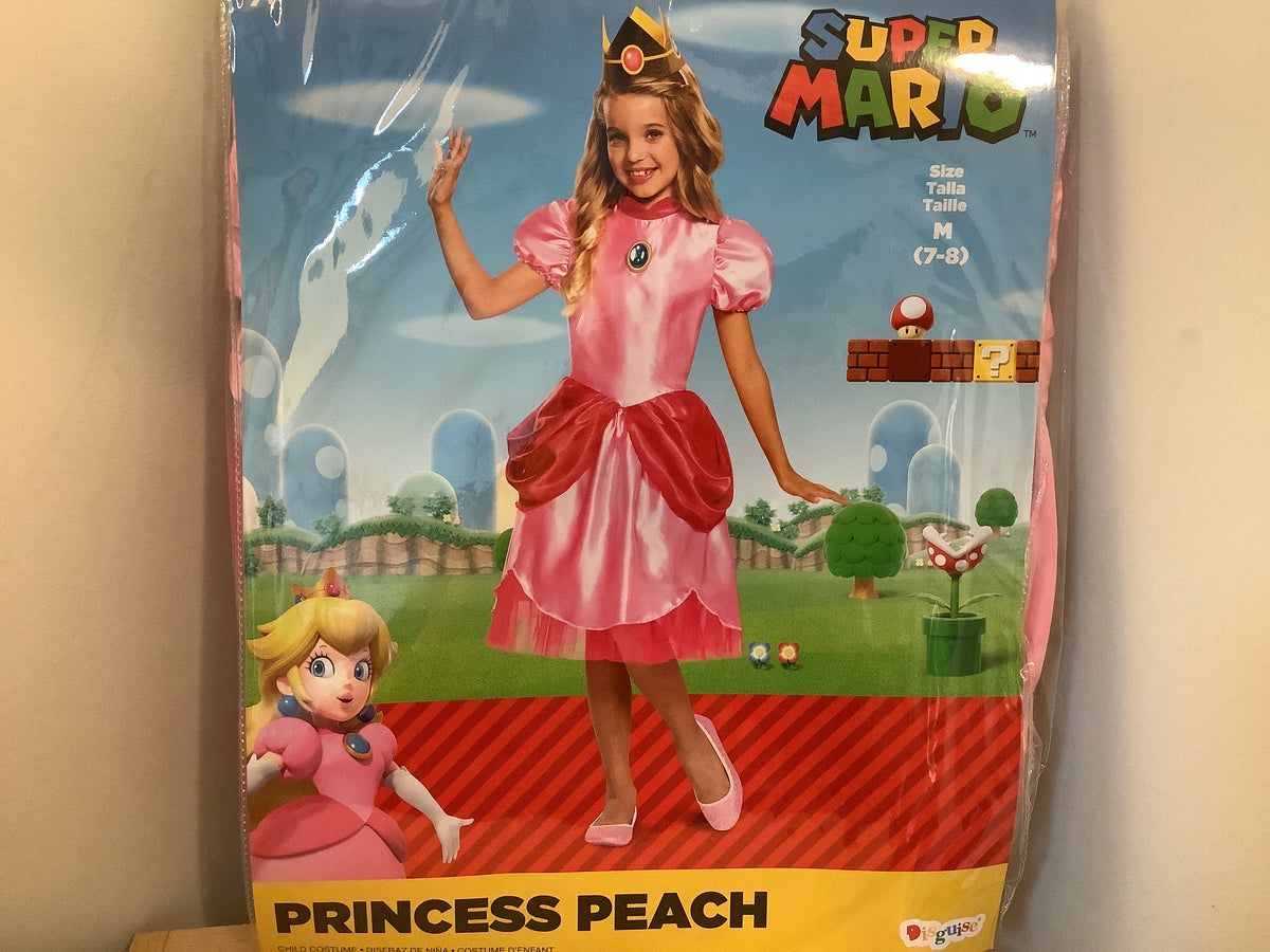 Super Mario - Princess Peach - Child Medium (7-8)